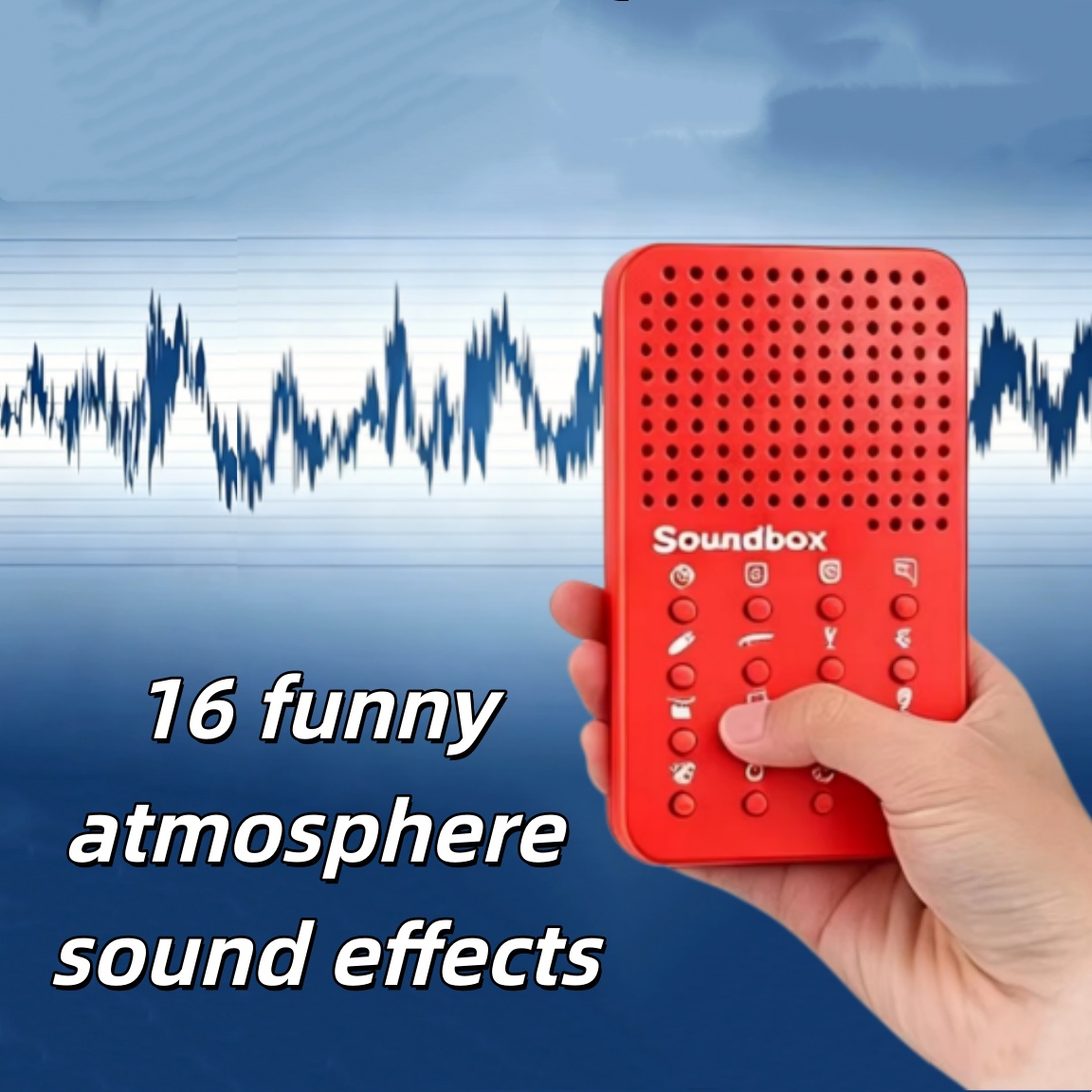 Electronics Gadgets To Gift - جهاز صوتي مدمج ومضحك مع 16