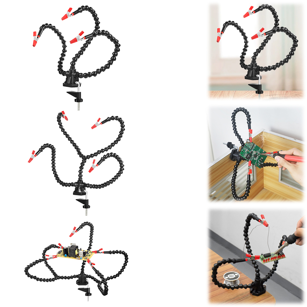 Gadgets For Electronics - مكتب المشبك لحام أداة اليد الثالثة