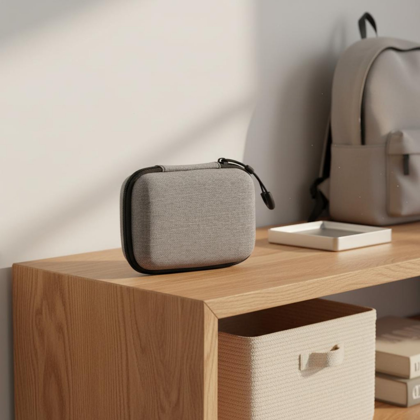 Gadgets For Electronics - حقيبة تنظيم الأسلاك المحمولة المقاومة للصدمات،