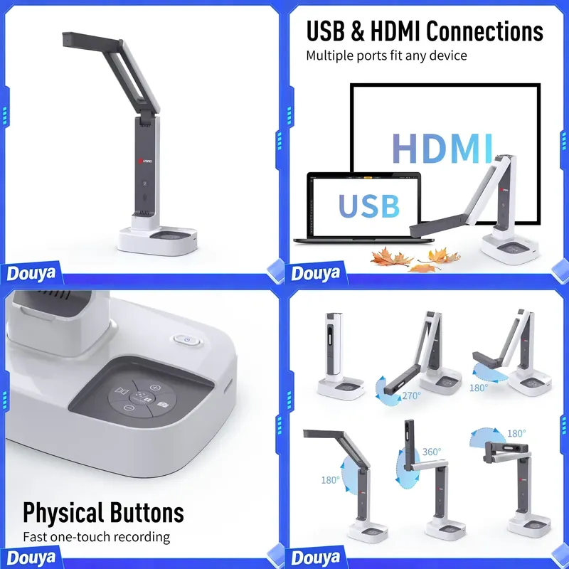 Document Camera Visualizer - كاميرا وثائق وويب كام فير 2