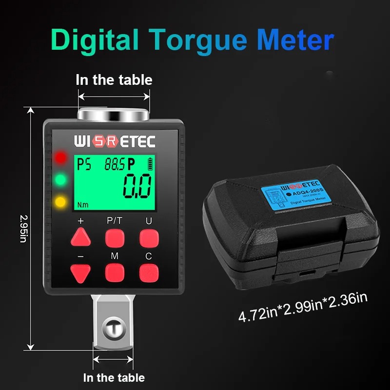 Electronics Repair Gadgets - مقياس عزم الدوران الرقمي 0.1-340 N.m