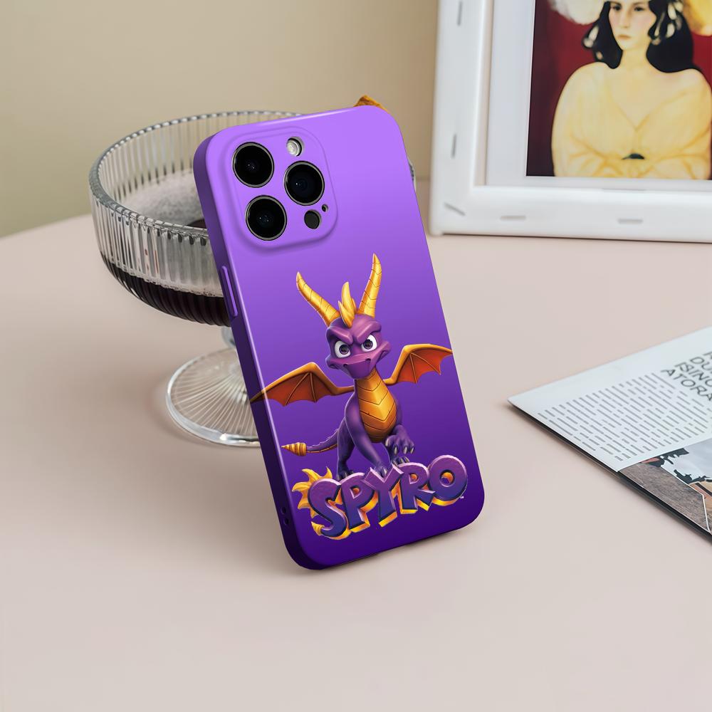Apple Iphone 15 - لعبة S-Spyro سلسلة التنين قضية الهاتف