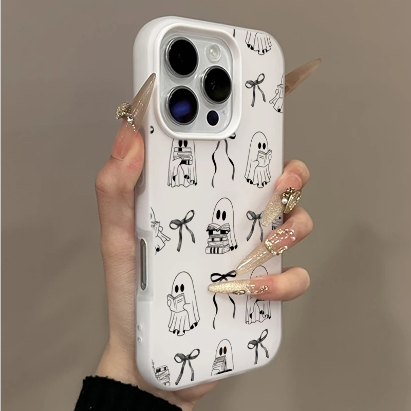 غطاء هاتف لطيف بتصميم كتاب شبح - مراجعة Apple Iphone 15 وسعره