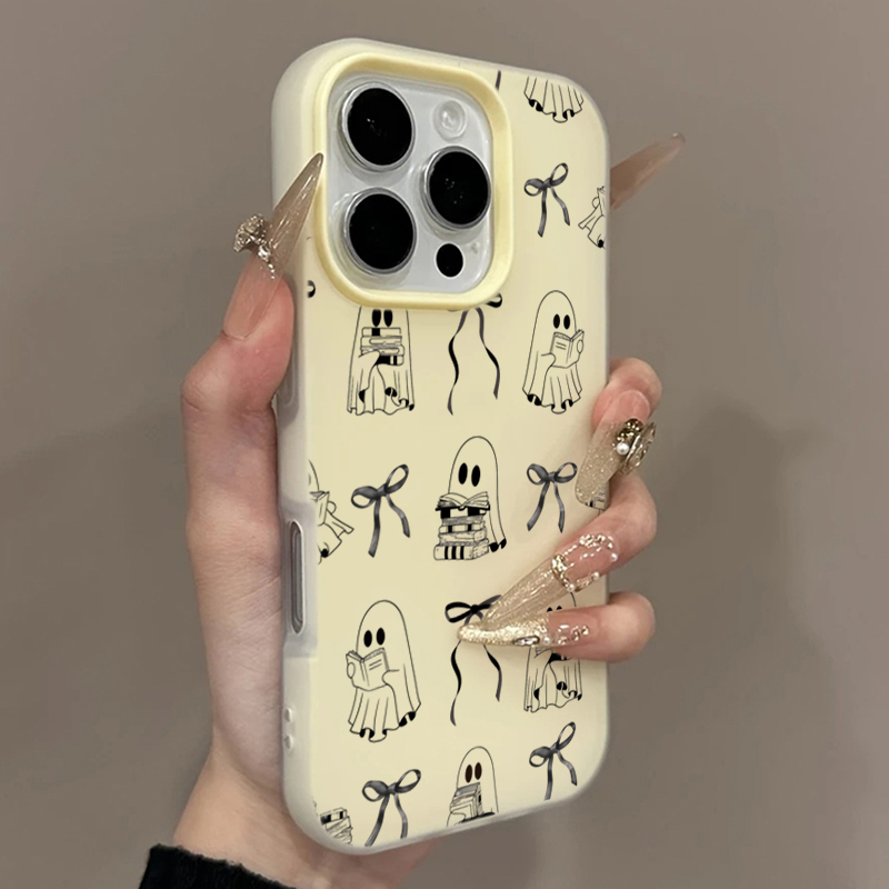 غطاء هاتف لطيف بتصميم كتاب شبح - مراجعة Apple Iphone 15 وسعره