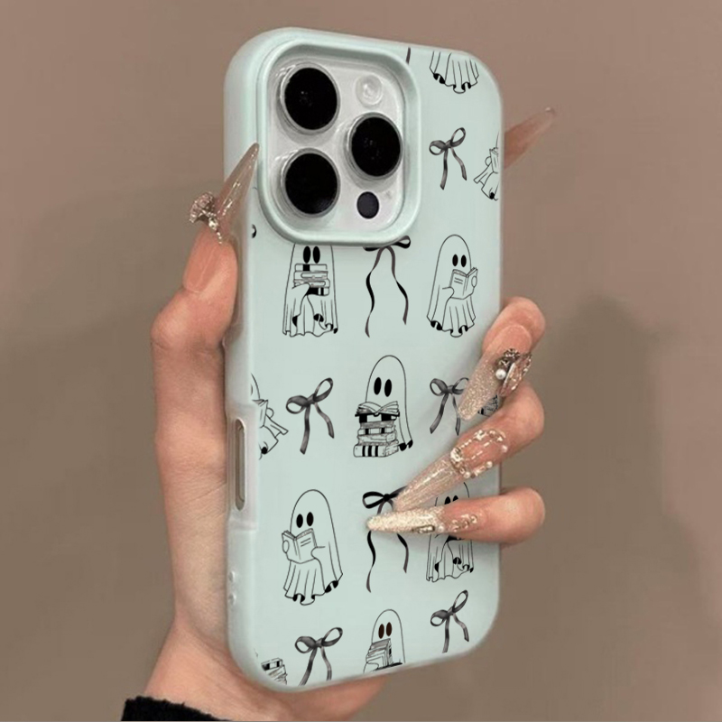 غطاء هاتف لطيف بتصميم كتاب شبح - مراجعة Apple Iphone 15 وسعره