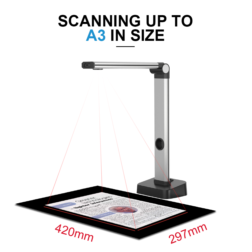 JOYUSING L14 14MP HD ماسح ضوئي - مراجعة Document Camera Visualizer وسعره