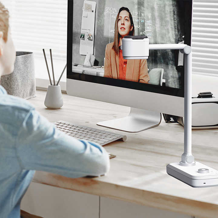 ماسح ضوئي رقمي احترافي من إيلو - مراجعة Document Camera Visualizer وسعره