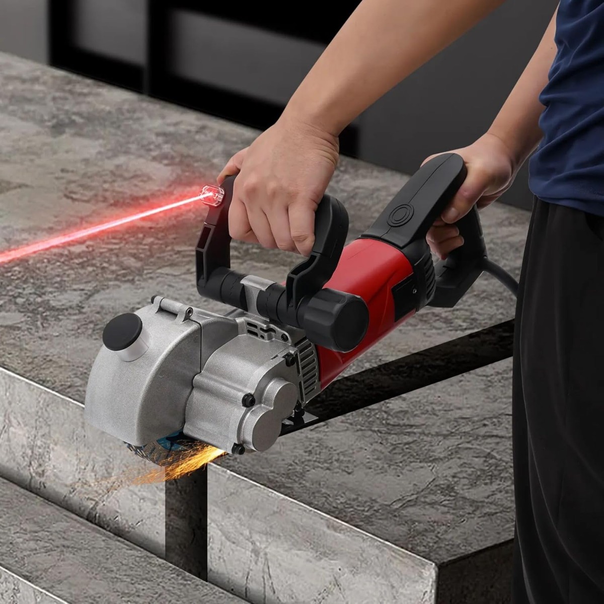 قاطع جدران 125 مم 2800 واط، أد - مراجعة Electric Gadget وسعره